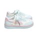 Huili WXY-N552BR Bear Pattern Sneakers For Women, 2026 Spring New Checkered White Shoes, Student Casual Shoes (Magic_vogvips.com