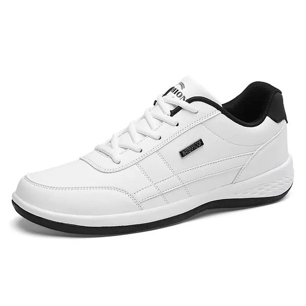 Fashion Casual Shoes Mens Outdoor Tennis Sneakers Lightweight Comfortable Lace Up PU Trainer Size Smaller Than Normals_vogvips.com
