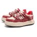 nwe 2026 Invisible Washed Denim 7cm Sneakers For Men, Summer Versatile Low-top Red Couple Style Height Increase Shoes Men,_vogvips.com