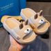 New Summer Outwear Soft Sole Feet Stepping Cute Little Rabbit Children's Anti Slip Slippers Parent Child Style_vogvips.com