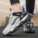 cushioning Rebound Running Shoes Men's Non-slip, Wear-resistant, Breathable And Comfortable Sports Shoes Men's Shoes_vogvips.com