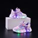 New Spring And Autumn Children's Cartoon Sneakers, Fashionable Running For Young Children, Foreign Trade LED Light-Up_vogvips.com