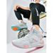 New autumn and winter mandarin duck basketball shoes men's leather breathable high top sports shoes students practical training shoes women's shoes_vogvips.com