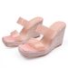 Women's Wedge Platform High Heeled Sandals Summer Slip-On Straw Rope Sole Plus Size Shoes Comfortable Breathable Casual Espadrilles_vogvips.com