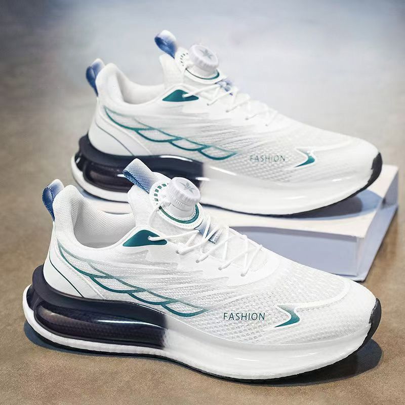 Men's 2026 New Spring Mesh Breathable Casual Running Youth Trendy Popcorn Shock-Absorbing Sports Shoes_vogvips.com