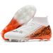 High Top Leather Soccer Shoes, Men's And Women's Plus Size TF, Broken Artificial Turf AG, Long Nail Mandarin Duck_vogvips.com