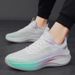 Men's Spring New Flyknit Mesh Sports Breathable Fashion Couple Casual Travel Shoes_vogvips.com