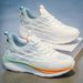Men's 2026 New Summer Breathable Fly-knit Mesh Casual Sports Running Shock-absorbing Height-increasing White Dad Shoes_vogvips.com