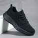 Euro Step Summer Breathable Thin Hollow Mesh White Men's Lightweight Thick Soft Sole Sports Walking Shoes Men_vogvips.com