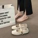 Xiaoxiang French Retro Spring And Autumn Mary Jane Shoes Women's Head Skirt Flat-soled Single Shoes Light Mouth_vogvips.com