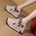 2025 Spring New Thick-Soled Mesh Casual Fashion Internet Celebrity Height-Increasing Color-Block Dad Student Lace-Up_vogvips.com