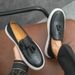 New Plus Size Fringed Board Fashionable Shoe Covers, Leather Shoes, Formal Wear, Casual Loafers, Men's Shoes_vogvips.com