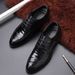 European Warm Series Autumn Winter New Business Formal British Soft Leather Pointed Wedding Groom Handmade Casual Men's Shoes_vogvips.com