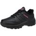Huaqiang Warrior Black Leather Waterproof Leisure Women's Shoes_vogvips.com