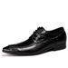 Business men's shoes British men's formal single shoes large size shoes cowhide leather Derby single shoes_vogvips.com