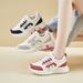 2025 Spring Dad New Korean Edition Ins Female Students Thick Bottom Height Increasing Sports And Leisure Shoes Street_vogvips.com
