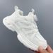 New Double-Mesh Leather 2026 Children's Rotating Buckle Casual Running Shoes For Older Children School White Sneakers_vogvips.com
