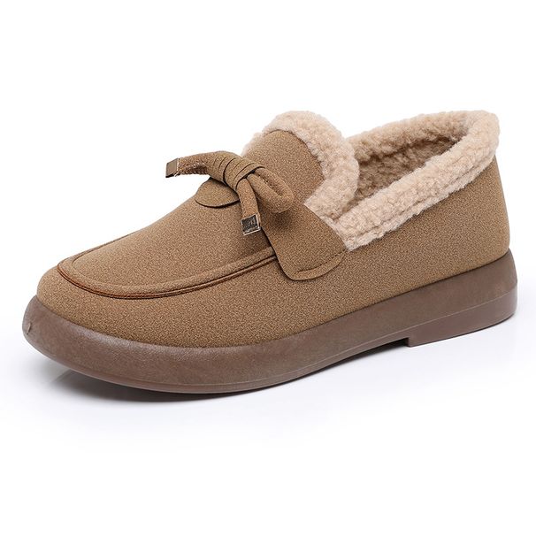 1178225343@qq.com Women's Winter New Thickened And Snow Boots, Slip-On Mom Shoes, Thick Sole Versatile Warm Cotton Boots_vogvips.com