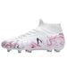 Soccer Shoes Soccer Cleats Football Boots High-Top Adult For Men And Women TF Turf Artificial Grass AG Long Spikes Student Training Soccer Shoes Train_vogvips.com