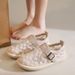 Baotou Sandals In Summer, Versatile Outdoor Wear. One Foot Flat Anti Slip Office Work Shoes With Breathable Mesh For_vogvips.com