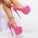Women S Ultra High Pointed Toe Platform Pumps With Thin Stiletto Heel Night Out Party Dressy Fashion Single Shoes For_vogvips.com