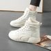 1178225343@qq.com High-top For Women 2023 Autumn Winter New Versatile Fleece-lined Cotton Shoes Women's Short Snow Boots YB-6022_vogvips.com