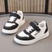 Children's White Sneakers Boys Girls, All-Season Athletic Shoes, Spring And Autumn Soft-Soled, Soft-Surface, Non-Slip_vogvips.com