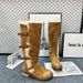 Cow Suede Thick Sole Height Increasing Genuine Leather Fur Snow Boots For Women 2025 Autumn Winter New Style Fleece_vogvips.com