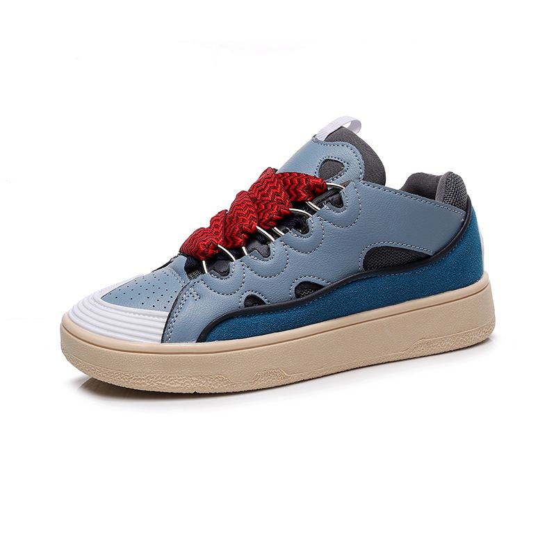 ShoeVault 2038 Wide Shoelace Dad 2021 New Thick Sole Casual Summer Breathable Sports Shoes Men Trendy_vogvips.com
