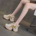 Dad Sneakers Woven Mesh 2025 Summer New Thick Sole Hidden Heel Explosion Version Casual Fashion Versatile Women's Shoes_vogvips.com