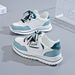 Lightweight Running For Women, 2026 Spring New Stylish Student Soft-soled Popular Casual Shoes, White Sneakers 5803_vogvips.com