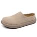 Men's Shoes Summer New Men's Slip On Slip On Shoes, Korean Style, Trendy, Casual, Breathable, Versatile, Closed Toe Half Slippers_vogvips.com