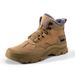 Genuine Leather Martin Boots For Men, Winter Fleece-Lined Warm Snow Boots, Outdoor Sports Hiking And Mountaineering_vogvips.com