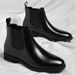 European Warm Series British Men's Shoes Short Plus Velvet Leather Martin Large Size Boots Men_vogvips.com