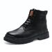 European Warm Series Dou Chuan Autumn New Martin Men's British Style Black Leather Versatile Casual Trendy High-top Boots_vogvips.com