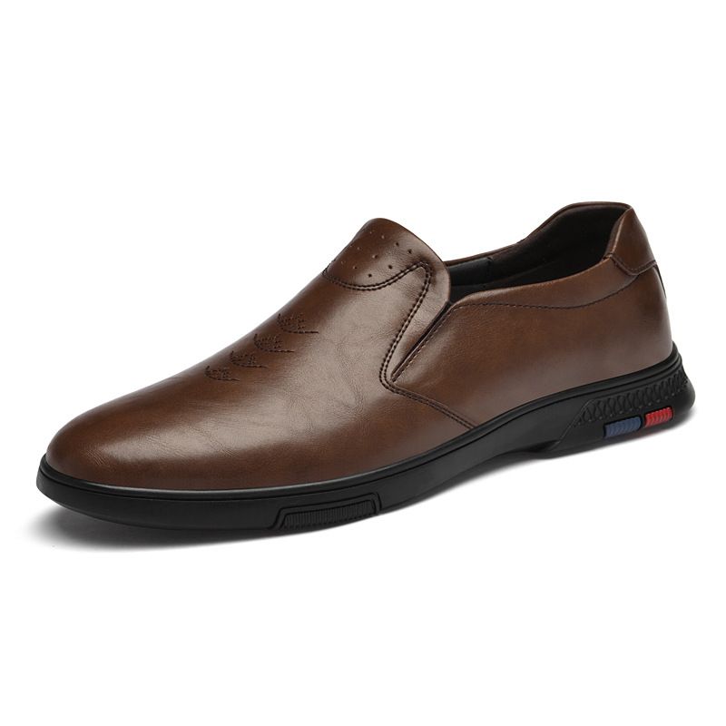 Leather Shoes Men's Shoes Leather Men's Shoes Work Shoes Men's Foot Shoes Casual Shoes_vogvips.com