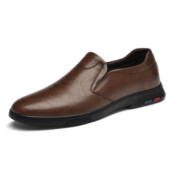 Leather Shoes Men's Shoes Leather Men's Shoes Work Shoes Men's Foot Shoes Casual Shoes_vogvips.com