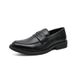 Black Men Loafers Soft Moccasins High Quality Spring Autumn Genuine Leather Shoes Men Business Office Dress Shoes Zapatos_vogvips.com