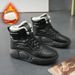 1178225343@qq.com High-top For Women 2023 Autumn Winter New Versatile Fleece-lined Cotton Shoes Women's Short Snow Boots YB-6022_vogvips.com