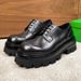 Round Head Derby Men's Autumn New Platform Heightening Big Head Leather Commuting Wide Head Casual Shoes_vogvips.com