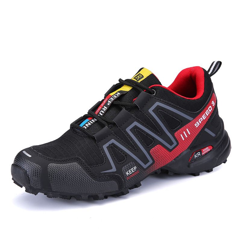 Large Size Cross-border New Outdoor Leisure Cycling Shoes Mountaineering Shoes Men's Bicycle Sports Hiking Shoes Non-slip Low-to_vogvips.com