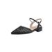 Pointed Toe Mid-Heel Shoes 2026, New French Elegant Summer Chunky Heel Sandals With Buckle And Weave, Women's Closed-Toe_vogvips.com