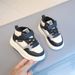 2024 Winter Kids Plush Padded Board Two Cotton Boys' Fashion Casual Shoes Heattech Plaid Girl Sneaker_vogvips.com