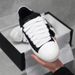 Numeris Shoes, Black Rhinestone Casual Shoes, Sneakers, Niche Luxury Style, Everyday Streetwear_vogvips.com