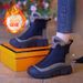 Winter New Cotton For Women Thick Sole Comfortable Lightweight Zipper Style Shoes Outdoor Daily Warm Women's Boots_vogvips.com