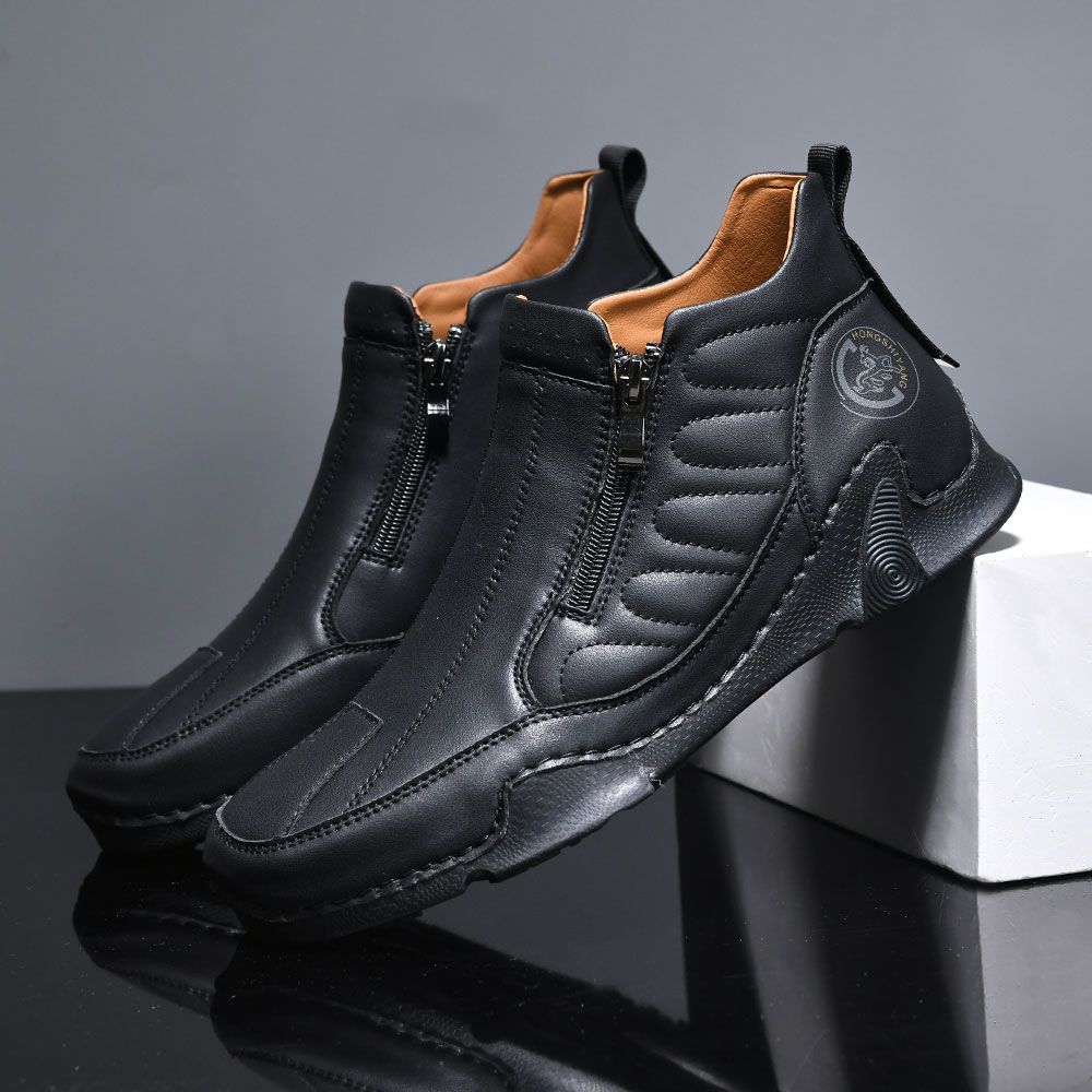 Octopus Men's Shoes High Top Martin Boots Men's Casual Short Boots_vogvips.com