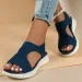 Women Shoes 2024 New Mesh Summer Platform Sandals Women Open Toe Wedge Sandals Ladies Light Casual Shoes Zapatillas Muje_vogvips.com