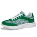 Men's New Green Mesh Breathable Odor Proof Sports Men's And Women's Soft Soled Lightweight Running Shoes, Trendy Shoes_vogvips.com