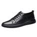 Men's Shoes First Layer Men's Board Shoes Low-top Lace-up Student Casual Shoes Men's Small Size Shoes_vogvips.com