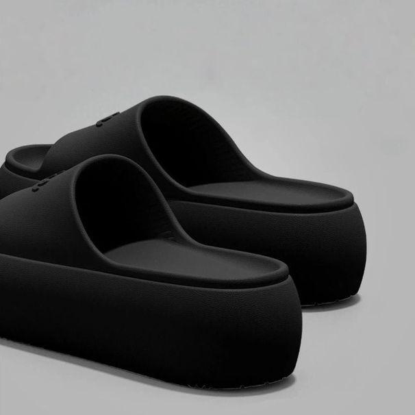 New Hot Non-slip Thick Sole Summer Style Comfort Home Height Increasing Bathroom Slippers Women Beach Wear_vogvips.com